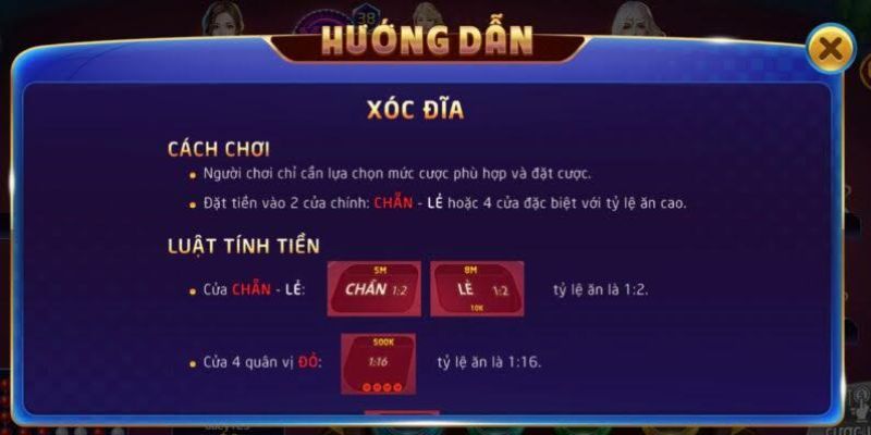 Ưu điểm khi tham gia xóc đĩa Mini DJBet